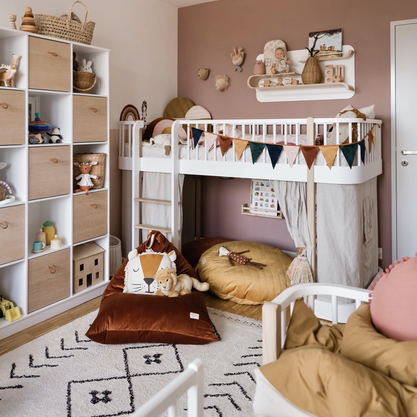 Fantasyroom Blog: Die schönsten Instagram Kinderzimmer - Mädchenzimmer mit Hochbett