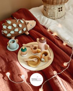 Kinderspielzeug Teeset aus Holz